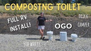 COMPOSTING TOILET? Why Which One Cost How it Works TWO FULL INSTALLS & FAQ. OGOToilet