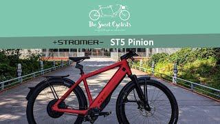 Stromer ST5 Pinion Electric Bike Pedelec Review - feat. ABS + 110 Mile Range + Gates Carbon Belt