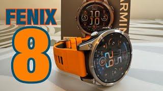 Garmin FENIX 8  First look and thoughts