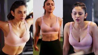 Rakul Preet Singh super hot gym workout video  Rakul Preet GYM Hot Rakul Preet Hot In Gym Workout