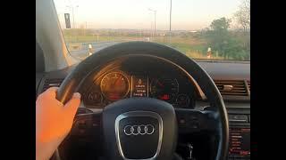 Audi A4 B7 2.0 TDI 170HP Acceleration 0-160kmh