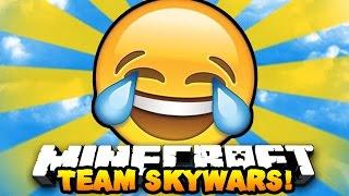 Minecraft TEAM SKYWARS FUNNY FAILS #11  wPrestonPlayz & PeteZahHutt