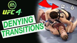 EA SPORTS UFC 4 DENYING TRANSITIONS TIPS EASY