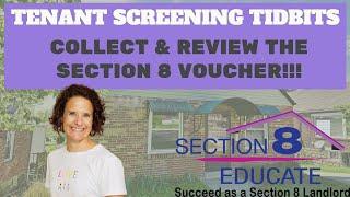 GET THE VOUCHER-- Section 8 Tenant Screening Step 1