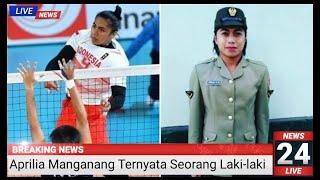 Heboh Aprilia Manganang anggota TNI AD Wanita yg dulu Atlit Voly Putri ternyata seorang Pria.
