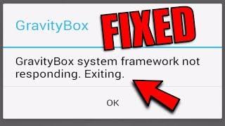 GravityBox framework error - Fixed