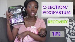 MY C-SECTION POSTPARTUM RECOVERY TIPS