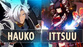 GBVSRHauko Eustace Vs Ittsuu Yuel High Level Gameplay.