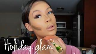 SOFT GLAM HOLIDAY MAKEUP  SISTARUSACOSMETICS