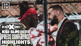 THE NIGHTMARE IS BACK  KSI vs. Slim & Anthony Taylor Press Conference Highlights
