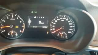 Kia Optima GT 2016 acceleration 0-200 kmh