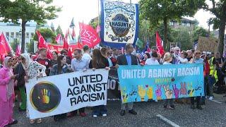 Migrants in shock at Belfast racist attacks while locals rally in support  AFP