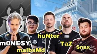 New G2 FACEIT series 5 m0NESY +malbsMd+huNter+TaZ+Snax  nuke  July 7 2024 #cs2 #pov