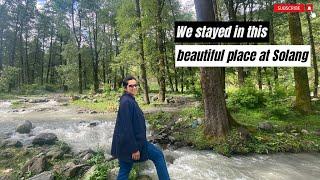 Where to stay in Solang Valley   Manali to Solang  Zipline adventure - Spiti Valley Vlog  Ep 1