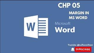 Margin in MS WORD #youtube #mswordforbeginners #msword #pakistan #today #mswordinurdu #urdu