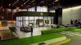 Lamborghini Car Showroom by Gfans 164 Diorama  Hotwheels Diorama