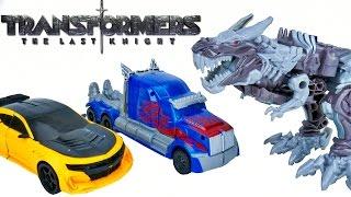 TRANSFORMERS THE LAST KNIGHT 2 & 3 STEP CHANGERS KNIGHT ARMOR MASK BEE OPTIMUS GRIMLOCK DINOBOT