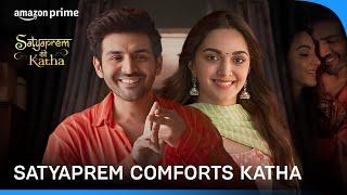 Kartik Aaryans cute gesture for Kiara Advani  Satyaprem Ki Katha  Prime Video India