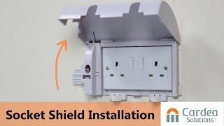 Socket Shield Twin Plug Socket Cover Installation