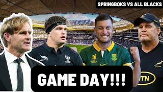 GAME DAY  SPRINGBOKS Vs ALL BLACKS