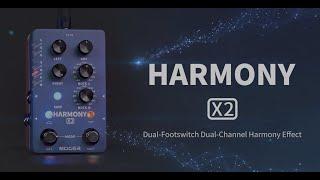 MOOER Harmony X2 Official Demo