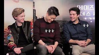 Deathcure Cast Bloopers II Maze Runner 