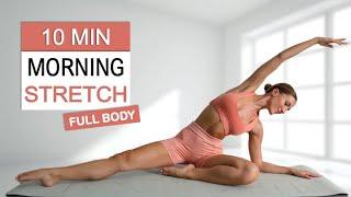 10 Min Daily Morning Stretch  Full Body Flexibility simple routine to wake up & feel good