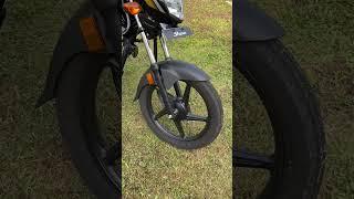 Honda Shine 100 Wheels and Tires Detailed #honda #hondashine #shorts