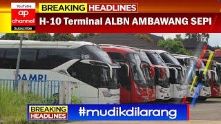 Terminal Bus Antar Negara di Ambawang Sepi