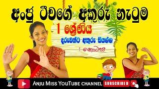 1 වසරට අකුරු සියල්ල නැටුමෙන්#grade one#preschool#පෙර පාසල්#සිංහල#මව්බස#teacher #අකුරු#sinhala