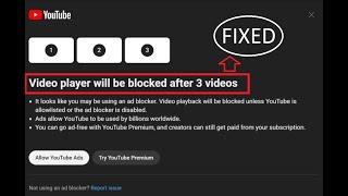 How to Bypass YouTube Anti Ad Block Detection once and for all