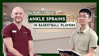 Ankle Sprains in Basketball Players - JC Student from Temasek Junior College TJC asks a Podiatrist