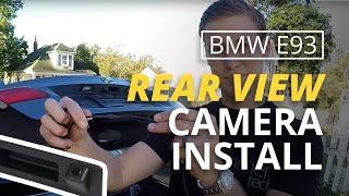 BimmerTech E93 Convertible Rear View Camera and SmartView installation