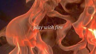 sam tinnesz ft. yacht money - play with fire slowed + reverb