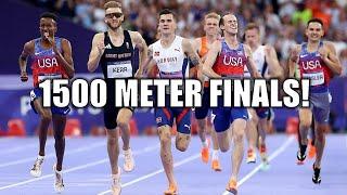 Mens 1500 Meter Finals Were CRAZY  Cole Hocker V. Josh Kerr & Jakob Ingebrigtsen - Paris Olympics