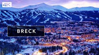 Breckenridge Colorado - A cinematic walk through the famous ski town winter wonderland 4K