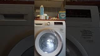 Bosch series 4 Cotton 40°c + speed perfect and extra rinse load start and wash 14