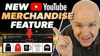 How to use the YouTube Shopping tab for Merch - NEW FEATURE