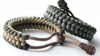 How to Make a Mad Max Style Sanctified Paracord Bracelet-BonusCobraKing Cobra ending knot