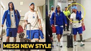 Messi shows off a new style with his hat ahead of Argentina vs Venezuela  Football News Today