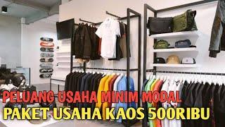 PELUANG USAHA PAKET USAHA MODAL 500 RIBU - KAOS PRIA DEWASA 24S  ANDY FAHRIZAL