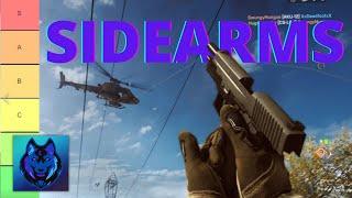 Battlefield 4 2021 Best Sidearms tier list