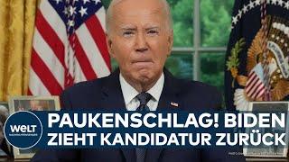 USA Paukenschlag Demokrat Joe Biden zieht sich aus dem US-Präsidentschaftsrennen zurück