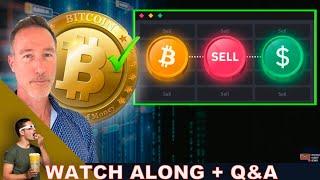 WATCH ALONG SELLING 50-80% BITCOIN & ALTS. WHY & WHEN.