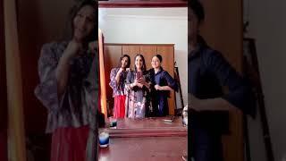 Amrutha Nair Latest Video With Kudumbavilakku Actors  Kudumbavilakku Serial Location Fun