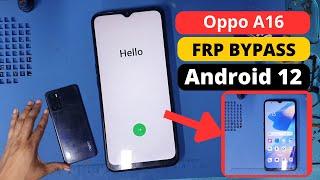 Oppo A16 FRP Bypass  New Trick 2024  Oppo CPH2269 Google Account Bypass Without Pc 