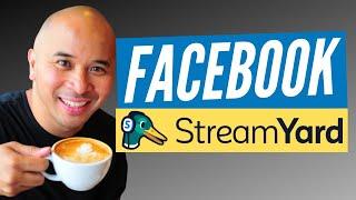How to Connect Streamyard with Facebook Page --- Easy Streamyard Tutorial