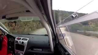 Achladokampos Hillclimb 2015 Tselas Costas civic type-r αναβαση αχλαδόκαμπου