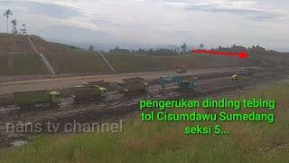 Cisumdawu toll road project west Java Indonesia