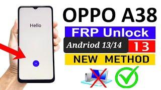 OPOO A38 Google Account RemoveFree Without PCEasy Way Android 14 New Security Last Update..